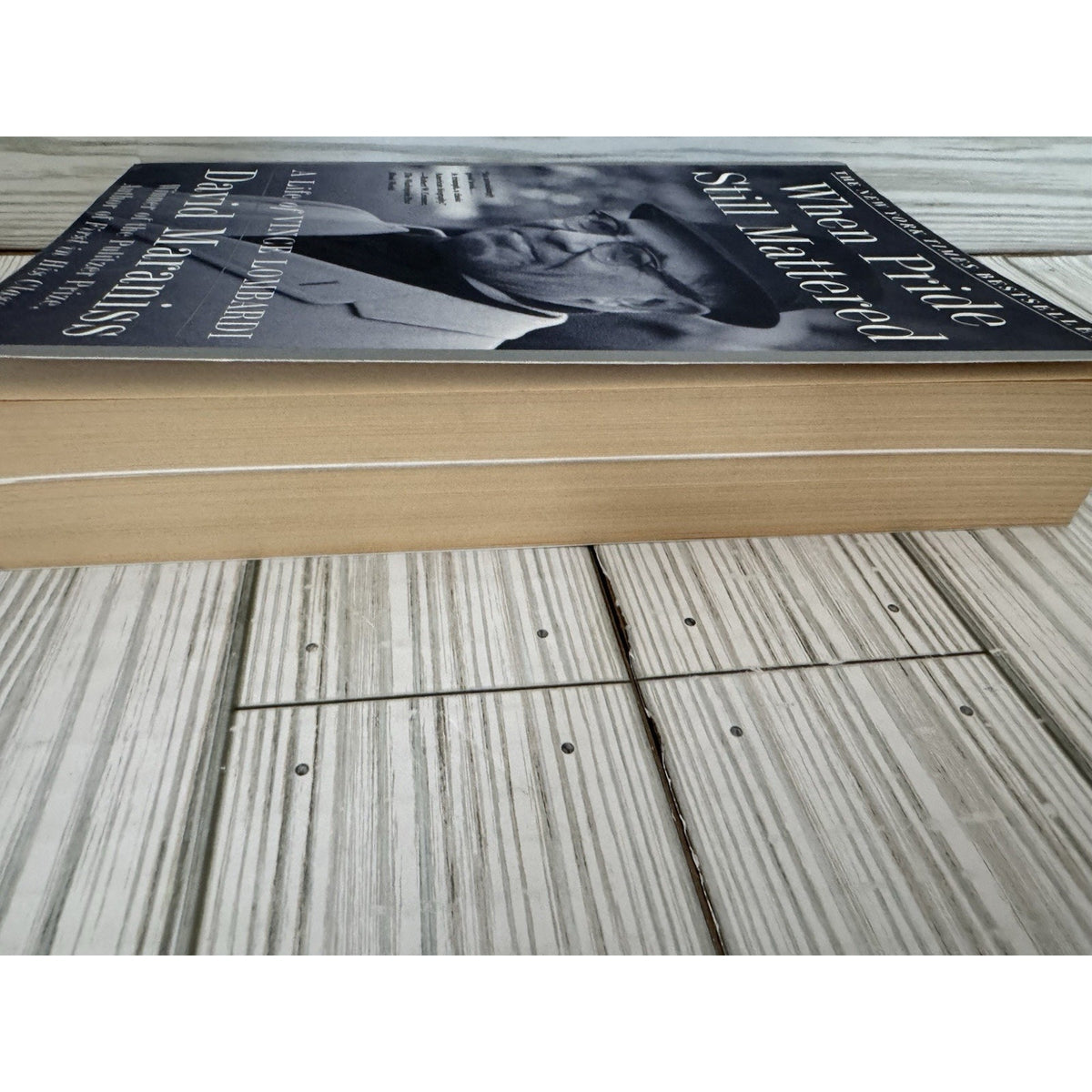 When Pride Still Mattered Vince Lombardi David Maraniss PB 2000 1st Print