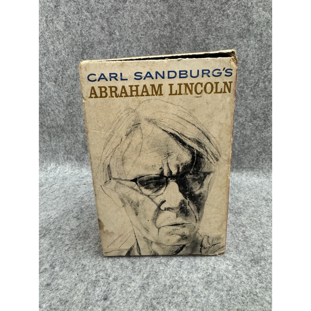 Abraham Lincoln Prairie & War Years Vol 1-3 Box Set 1959 Dell PB