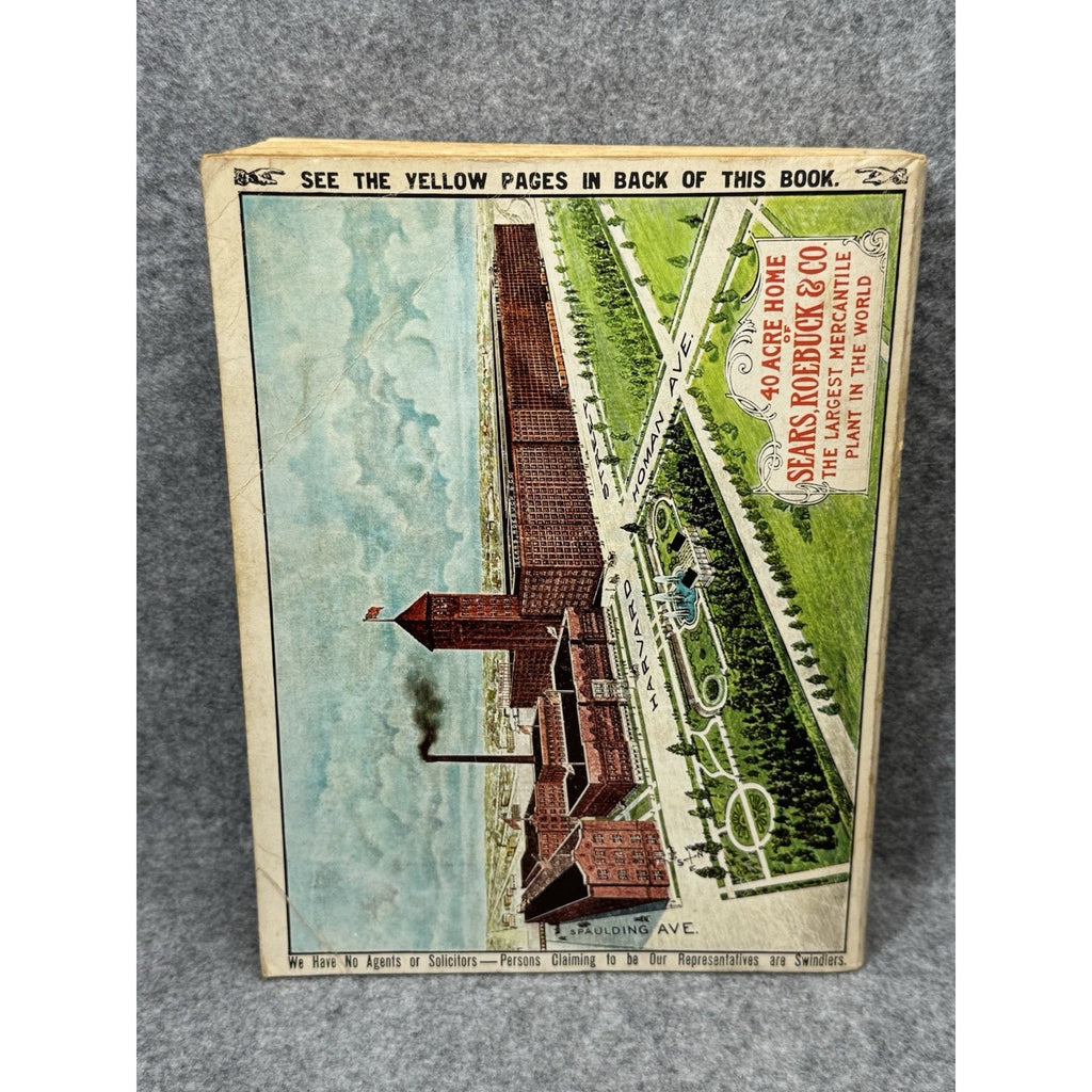 1969 1908 Sears Roebuck Catalogue No 117 Great Price Maker PB Facsimile