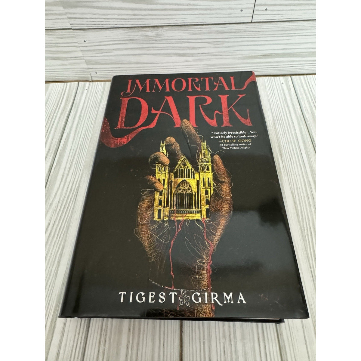 Immortal Dark Tigest Girma 1st Ed Deluxe Sprayed Edge 2024 HC