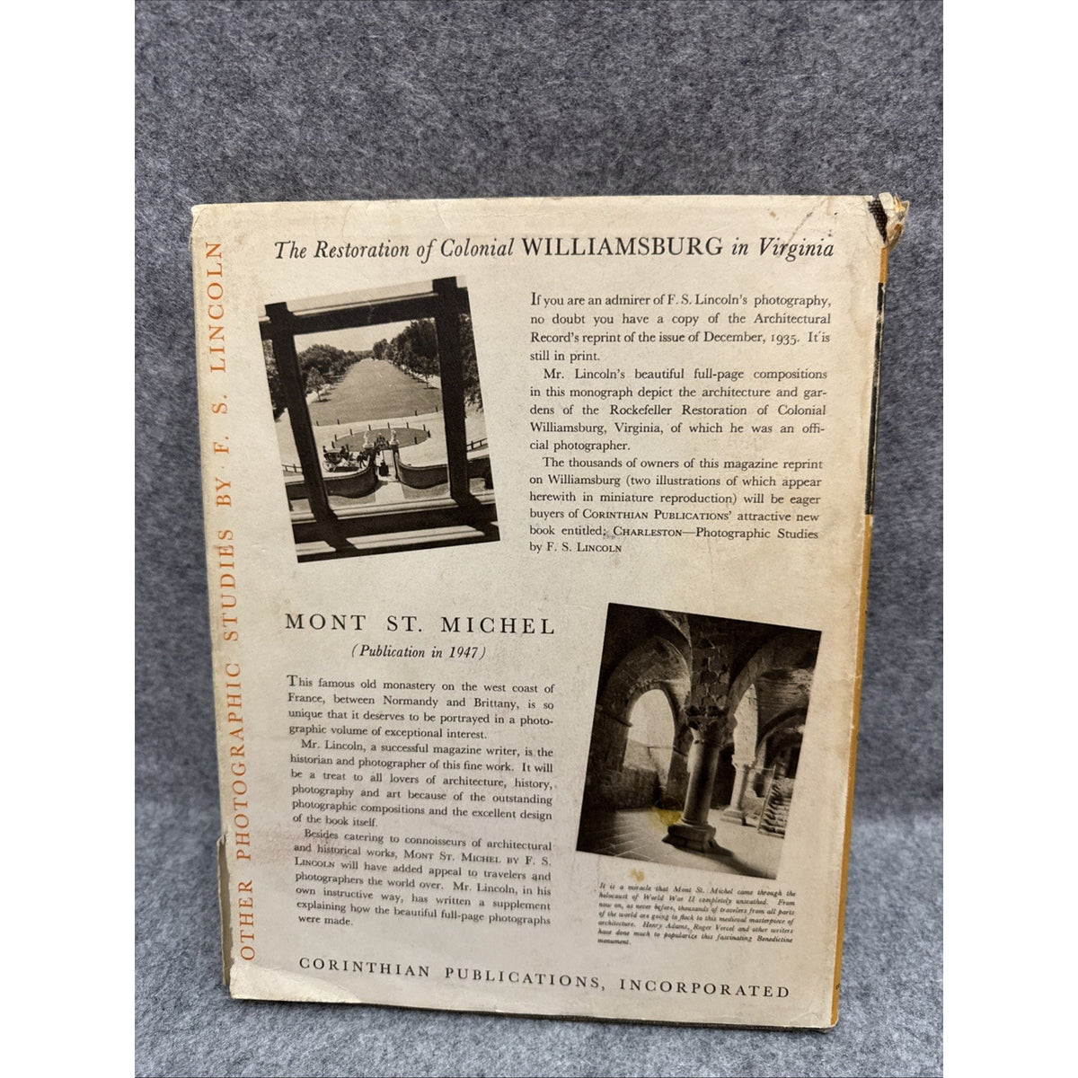 1946 Corinthian Publications Inc.“Charleston” Photographic Studies By FS Lincoln
