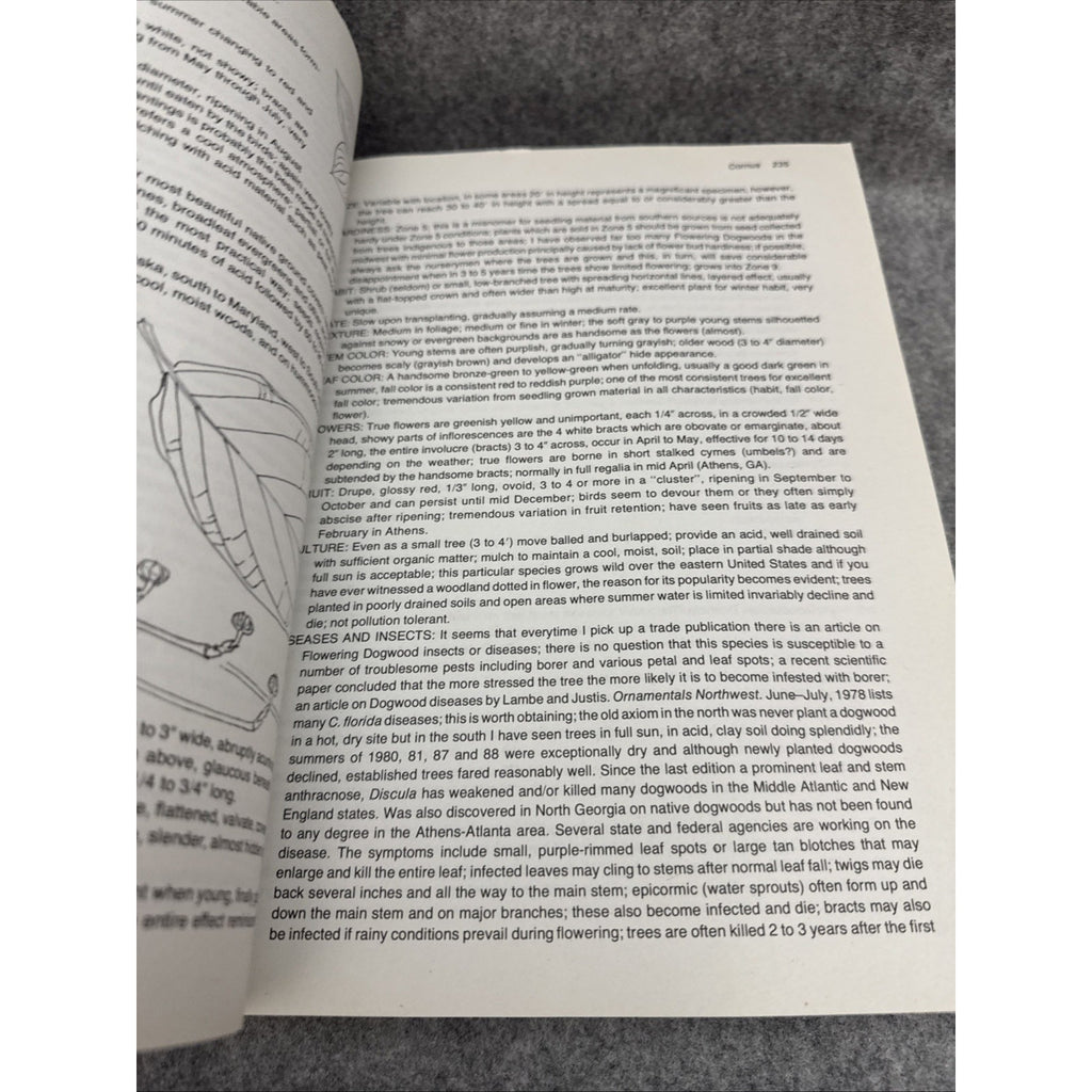 Manual of Woody Landscape Plants by Michael A. Dirr - 4th Edition 1990