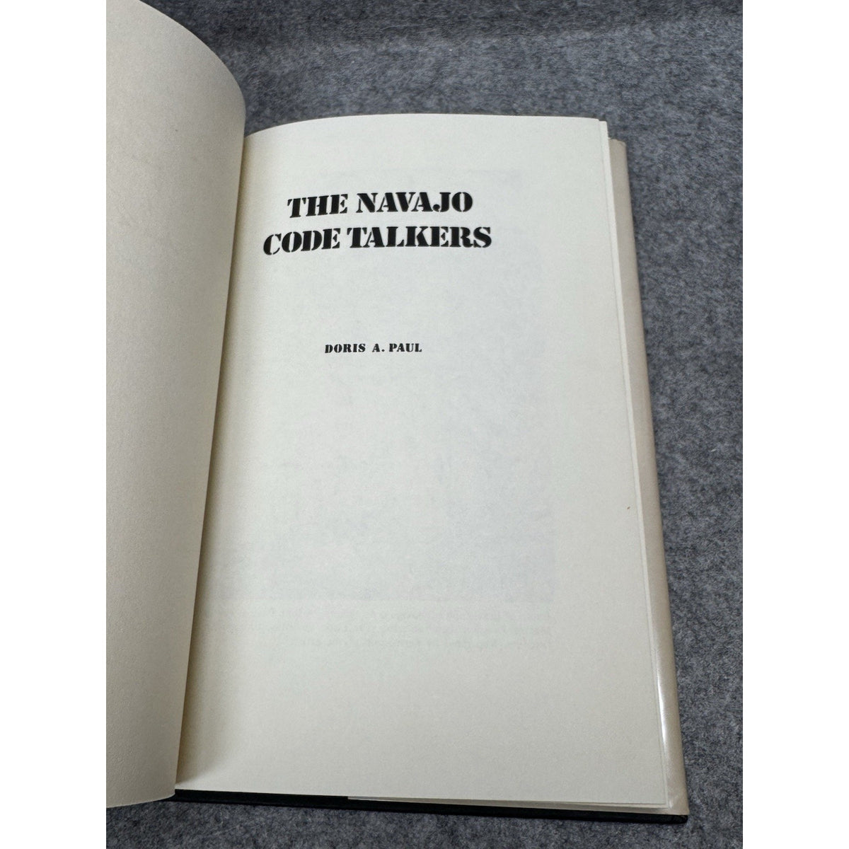 The Navajo Code Talkers Signed by 10 WWII Marines 11 Signatures HC DJ