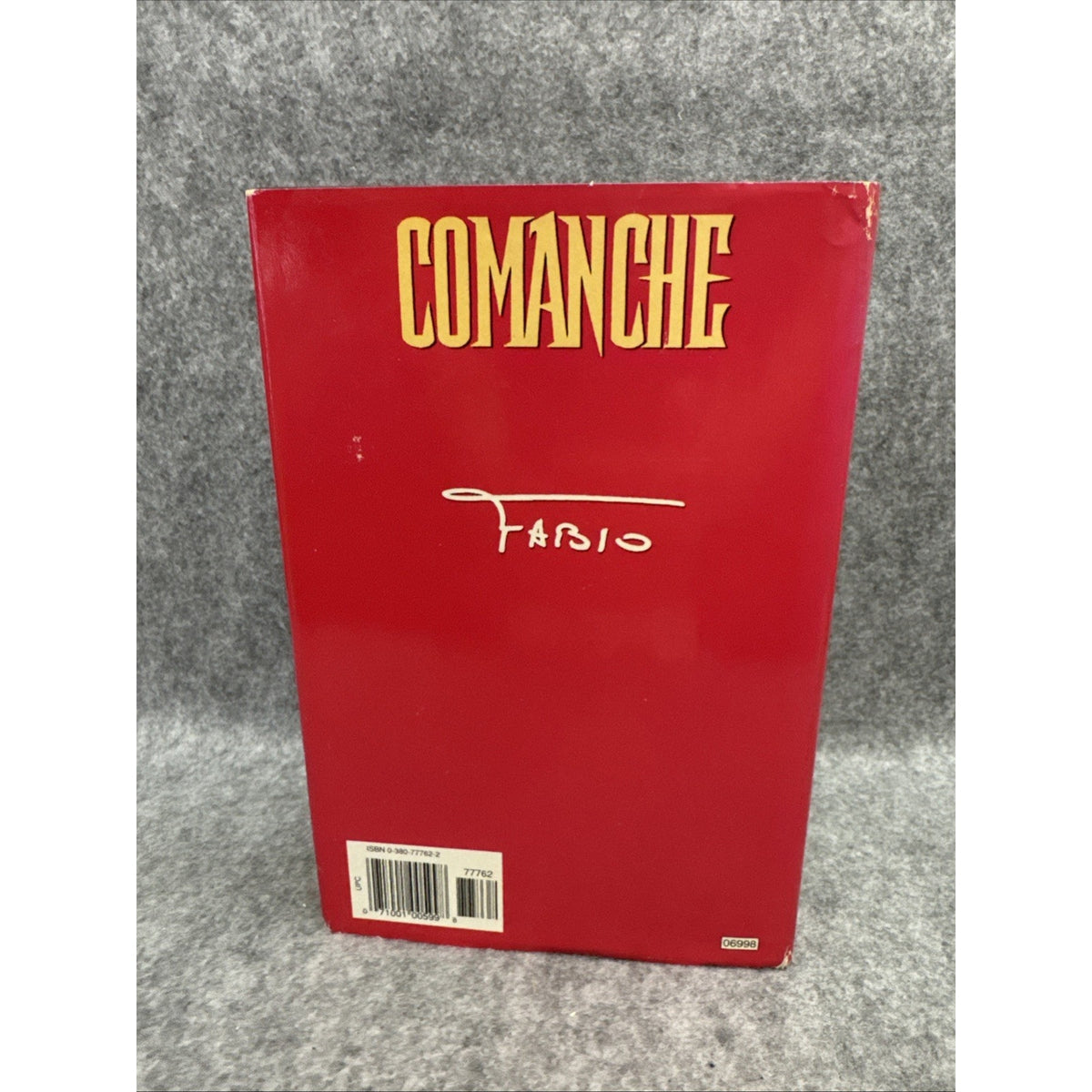 Comanche by Fabio - Vintage Avon Romance Hardback 1995