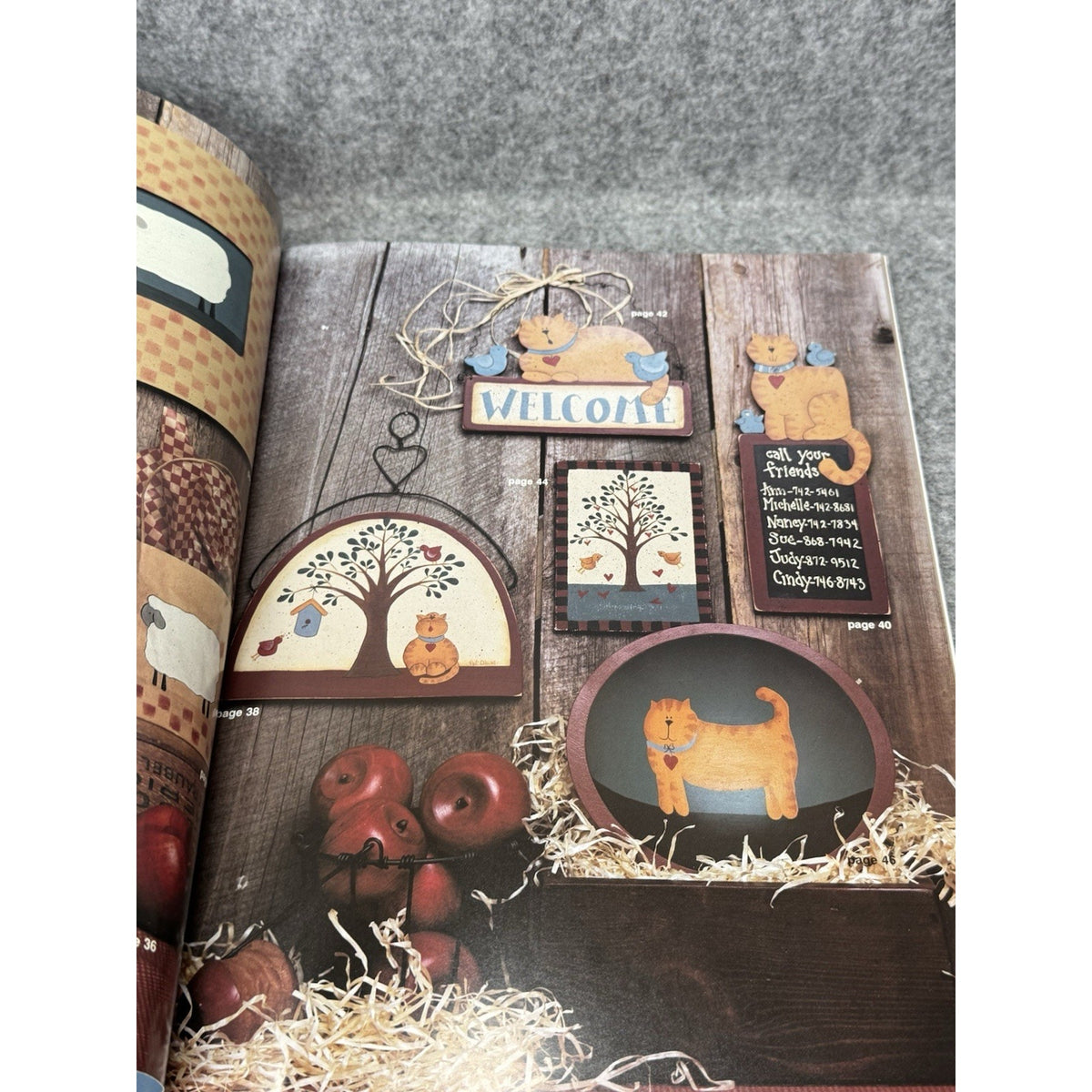 1997 Anyone Can Paint Book 2 Pat Olson Tole Painting Patterns Folk Art Christmas