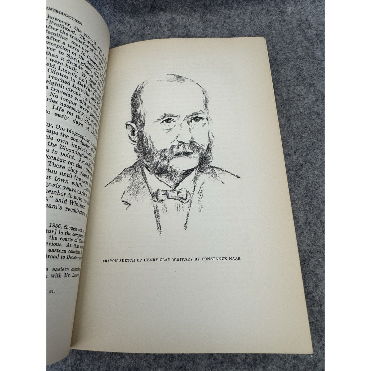 1940 Life on the Circuit with Lincoln Henry Clay Whitney Illustrated HC