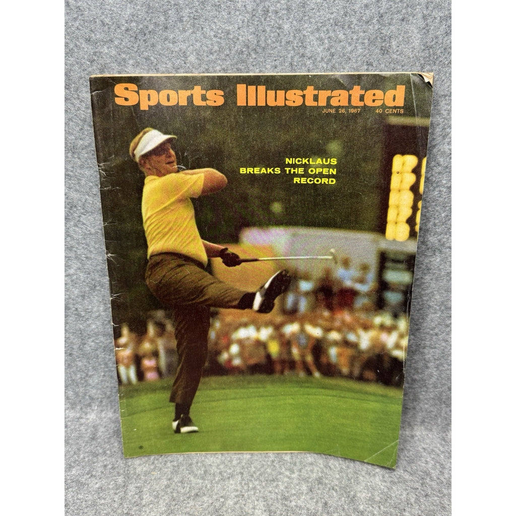 Sports Illustrated June 26 1967 Jack Nicklaus US Open Golf Dan Gurney