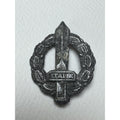 Italian RSI Italia Gladius Collar Badge Sword & Wreath Military Insignia