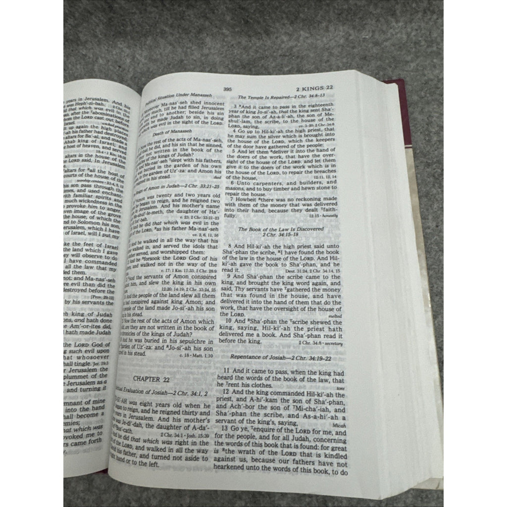 Open Bible by Thomas Nelson Publishing Staff (2006, Hardcover)