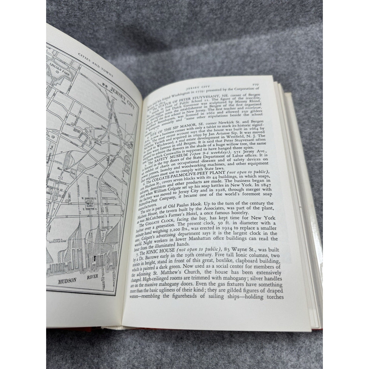 WPA Guide to 1930s New Jersey HC DJ 1986 Rutgers Reprint NEW NOS 735 pp