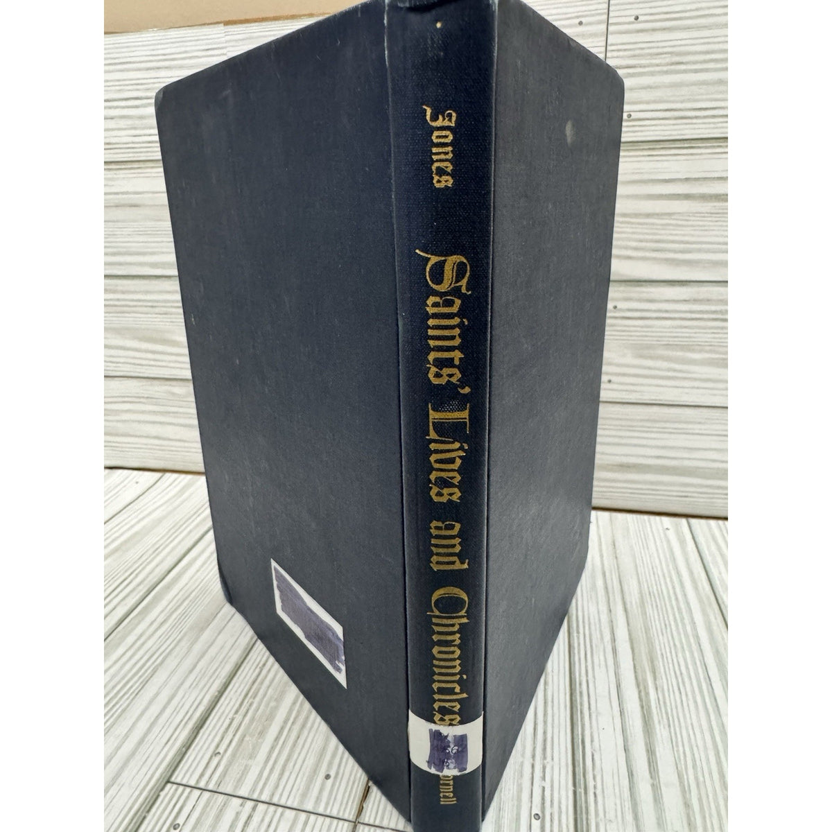 Saints Lives and Chronicles Early England Jones 1947 HC Cornell