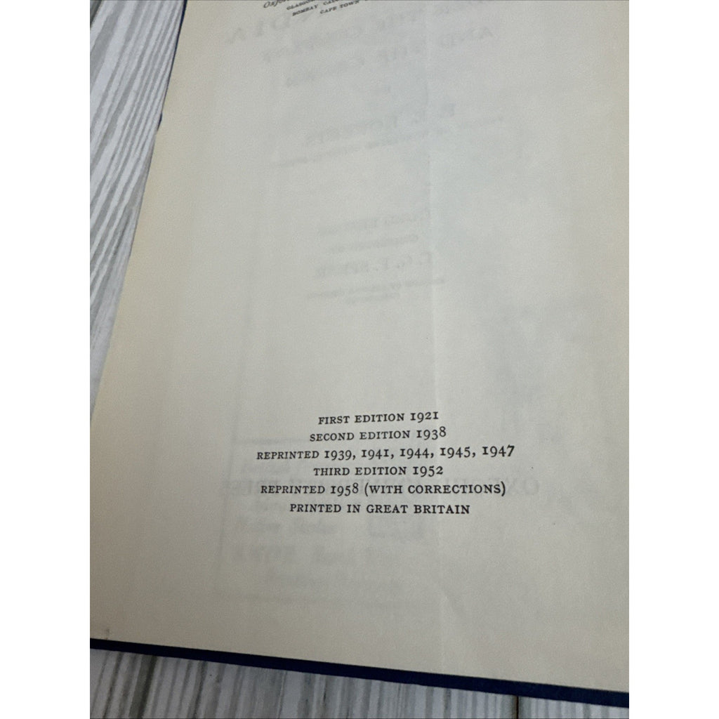 The History of British India 1958 HC