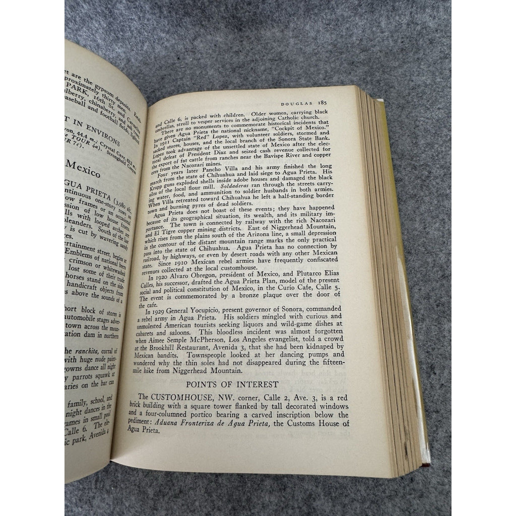Arizona A State Guide HC DJ 1940 WPA American Guide Series Illustrated