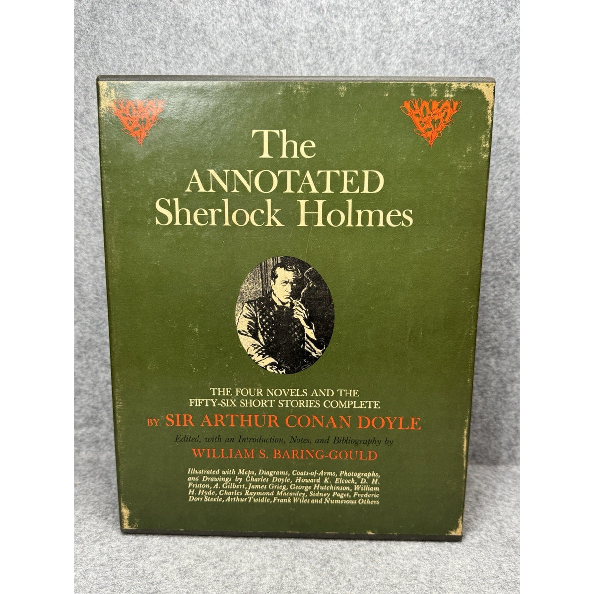 The Annotated Sherlock Holmes 2 Vol Set Baring-Gould 1972/74 DJ Slipcase