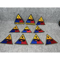 Vintage US Army Armored Division Patch Lot of 10 Old Ironsides Spearhead