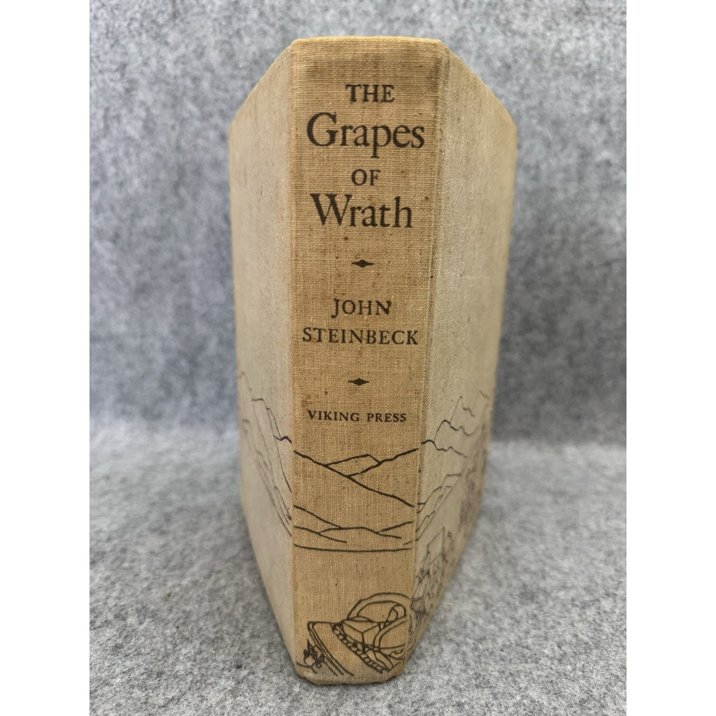 1939 The Grapes of Wrath John Steinbeck 7th Printing Viking Press HC