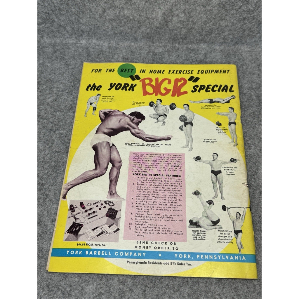 Muscular Development July 1965 Bill St. John Bodybuilding Magazine