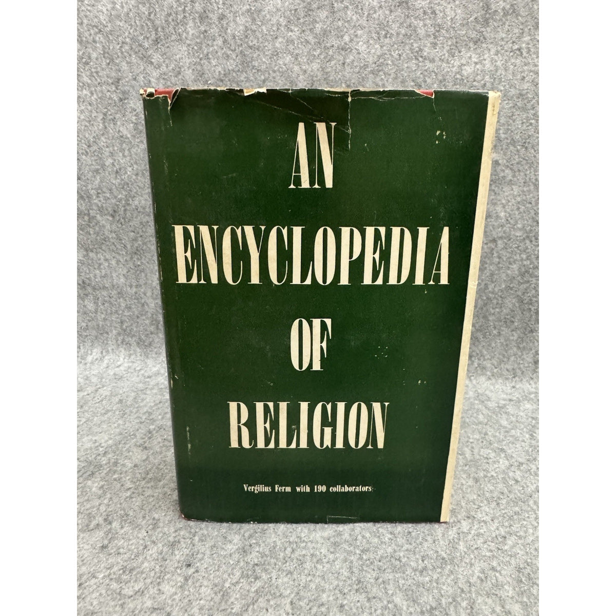 1945 An Encyclopedia of Religion Vergilius Ferm HC DJ Philosophical