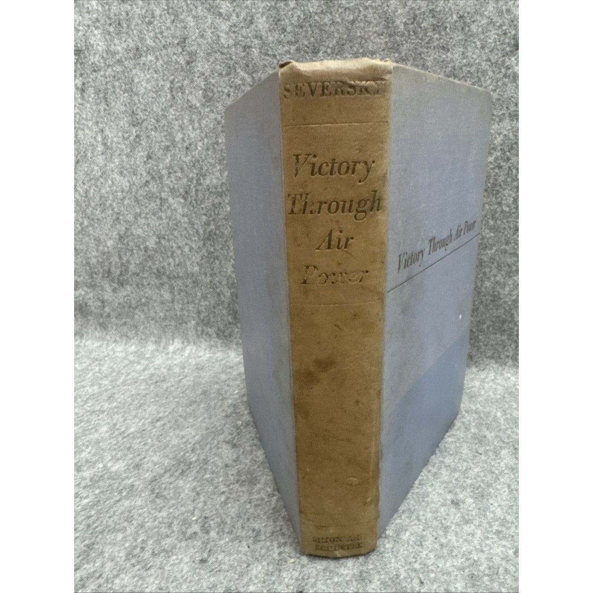 Victory Through Air Power 1942 by Major Alexander P. de Seversky 1942 Hardcover