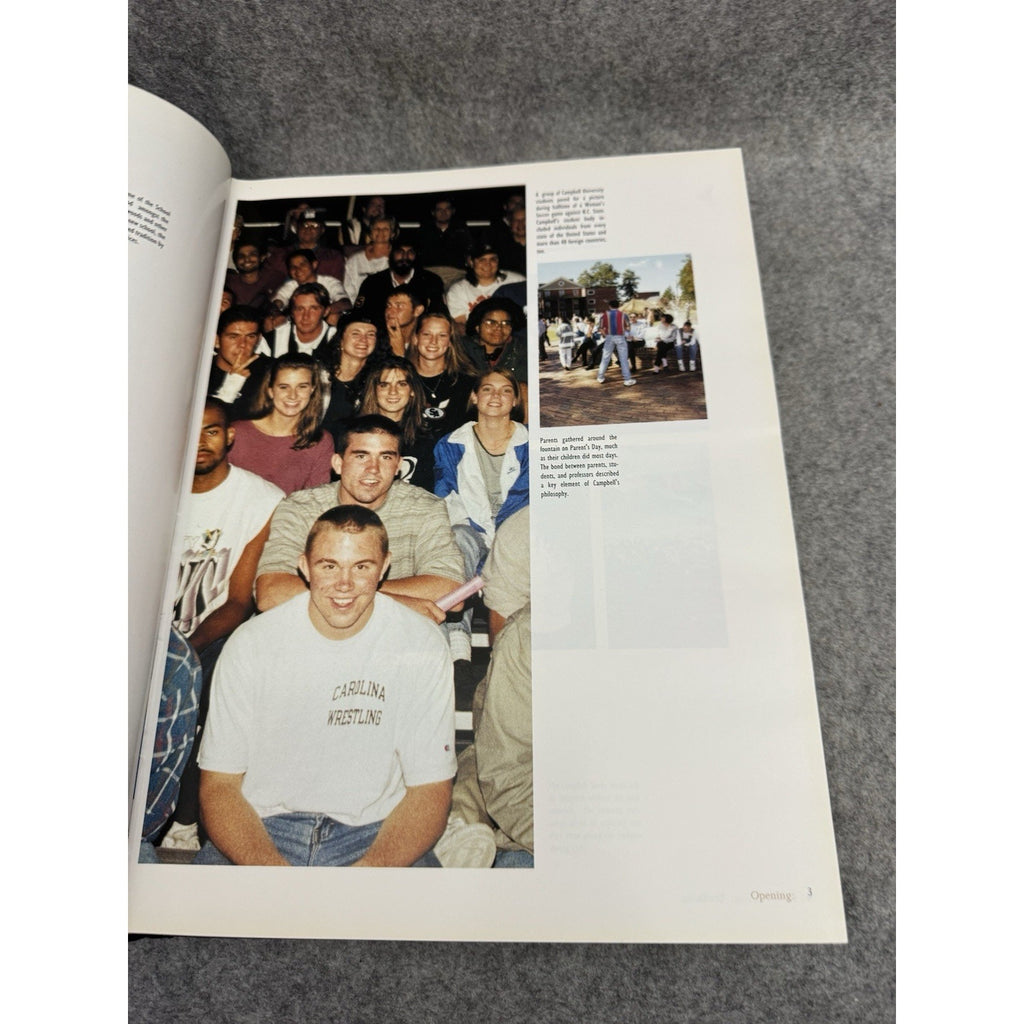 1996 Pine Burr Campbell University Yearbook Redefining Tradition Hardcover NC