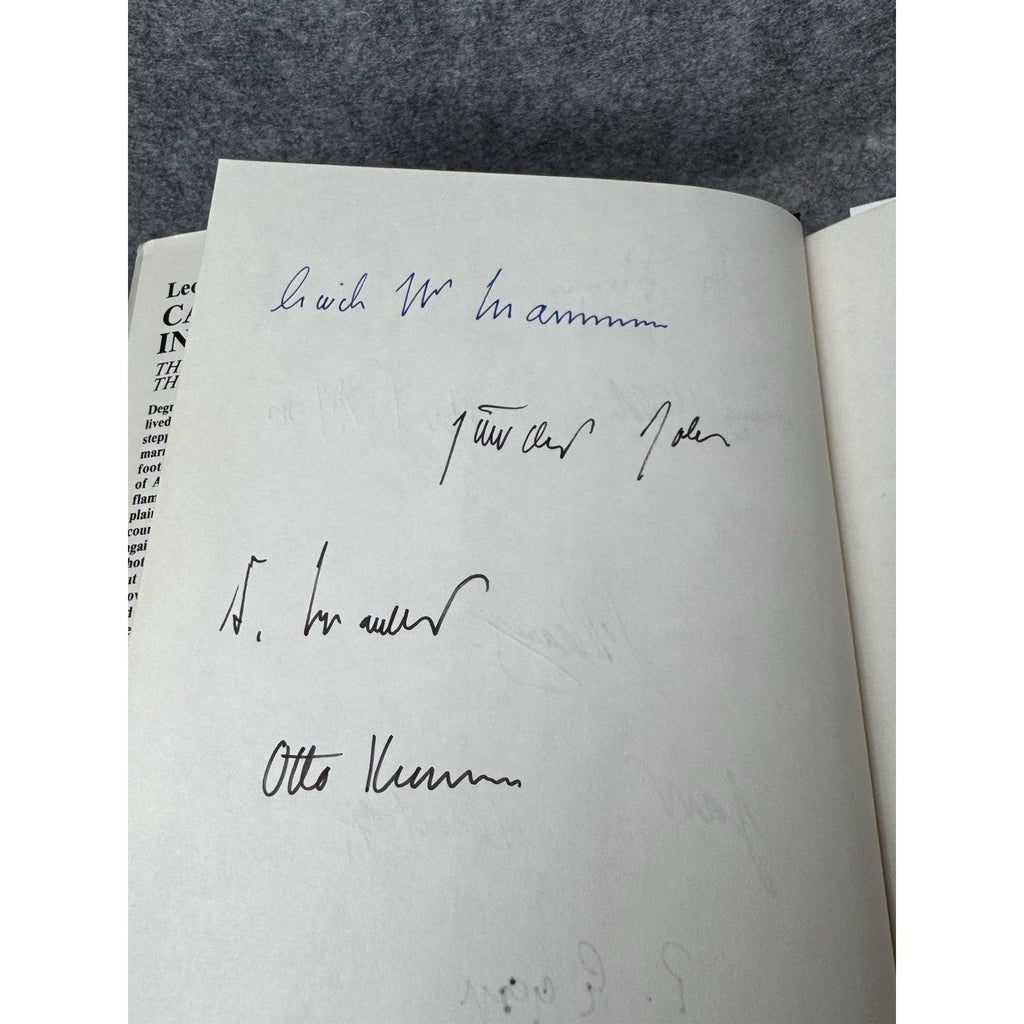 Campaign in Russia Leon Degrelle Signed 19 Autographs Hartmann Galland Rall 1986