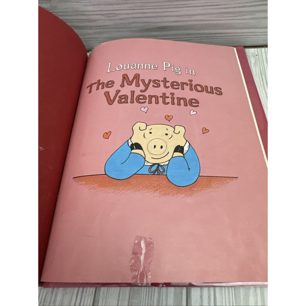 Louanne Pig in the Mysterious Valentine by Nancy Carlson (2004, Hardcover)