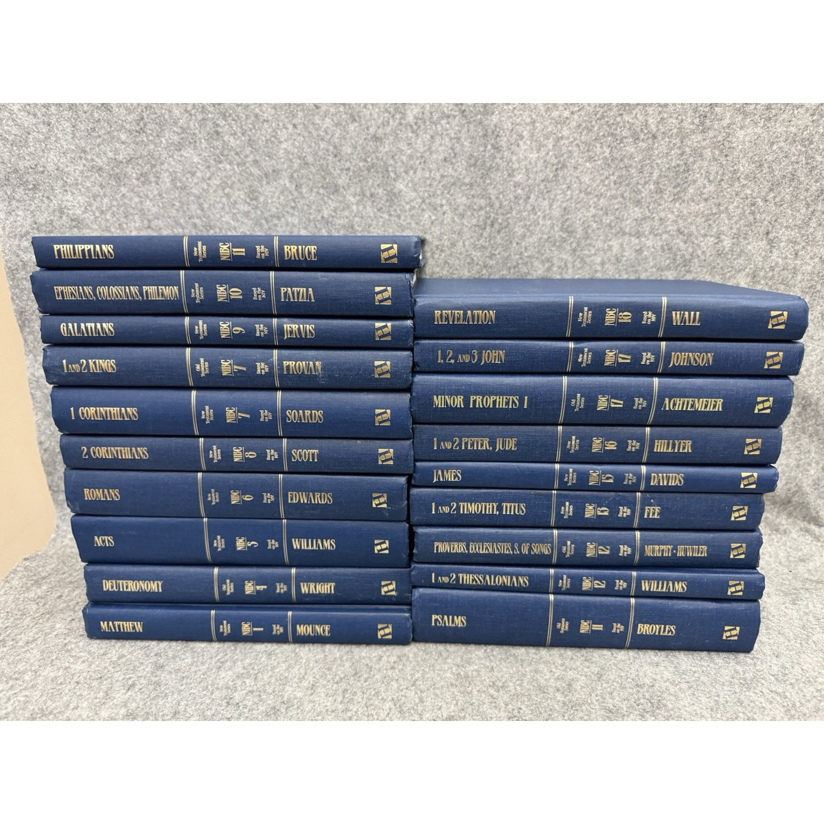 New International Biblical Commentary NIBC 19 Vol HC Lot Hendrickson VG