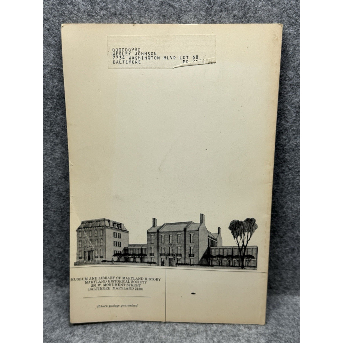 1981 Maryland Historical Magazine Pre-Civil War Annapolis Samuel Chase Vol 76