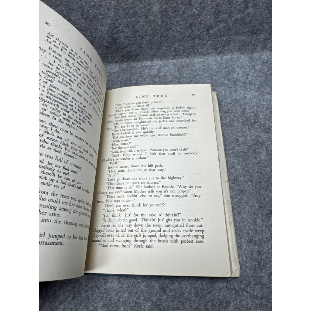 Line Tree [Hardcover] Lenore DePree [1958] FIRST Edition