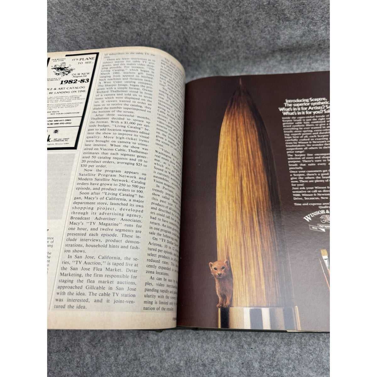 Art Material Trade News Vol 35 1983 Bound Annual HC Art Supply Industry