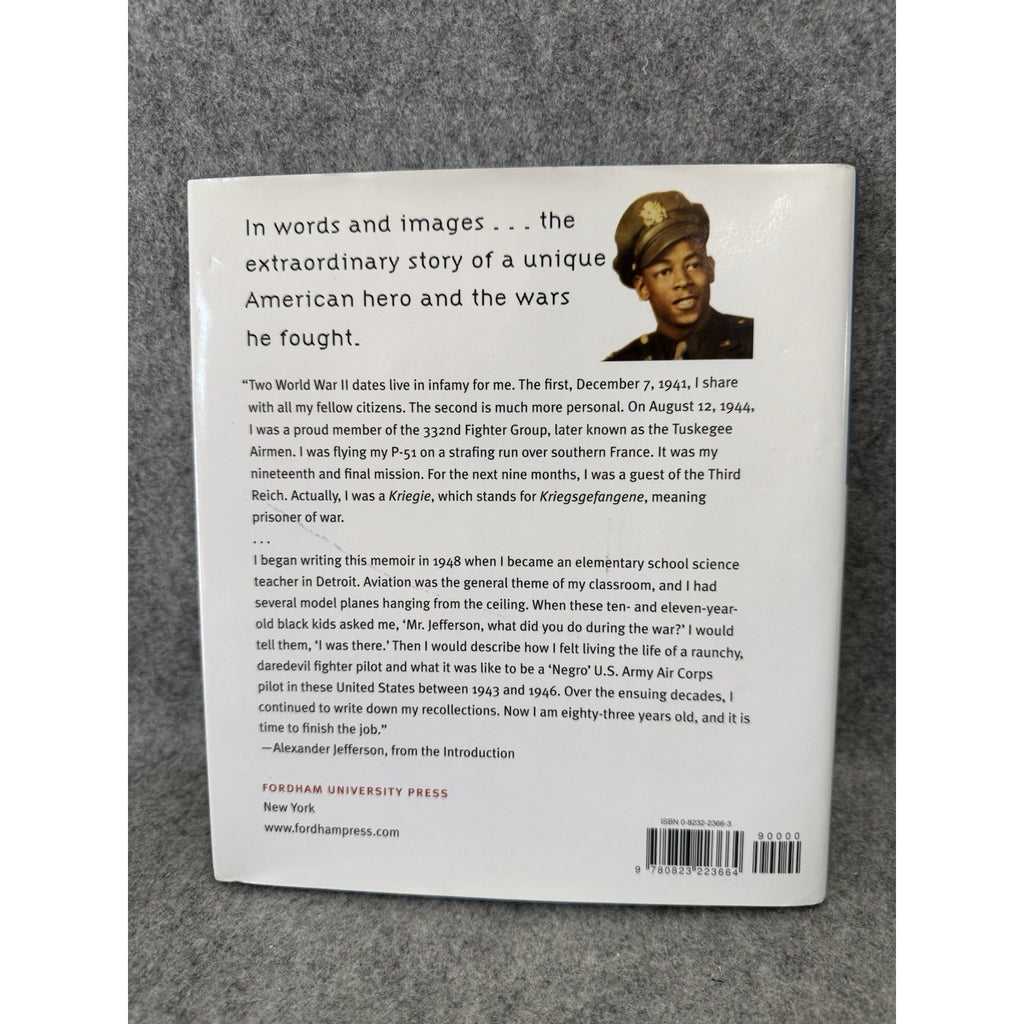 Signed Red Tail Captured Red Tail Free Tuskegee Airman Memoir HC 2005