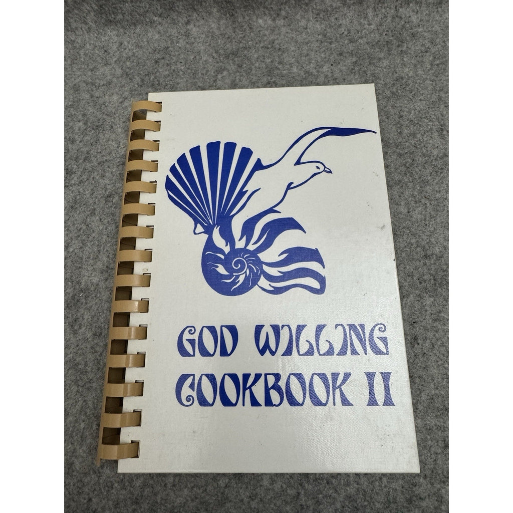 God Willing Cookbook II 1999 Kitty Hawk NC Community Cookbook Recipes OBX