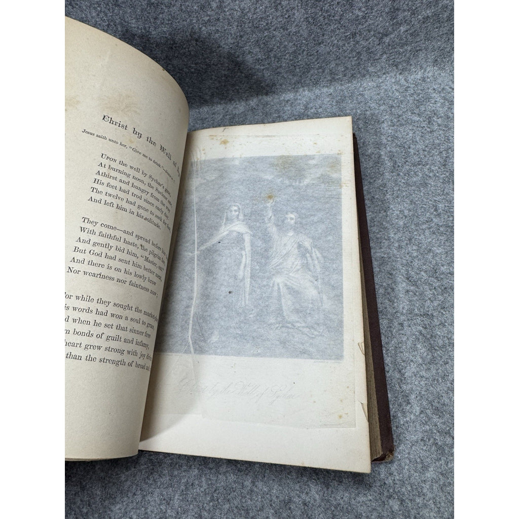 1867 Christ and the Twelve J G Holland Illustrated HC First Edition Religious