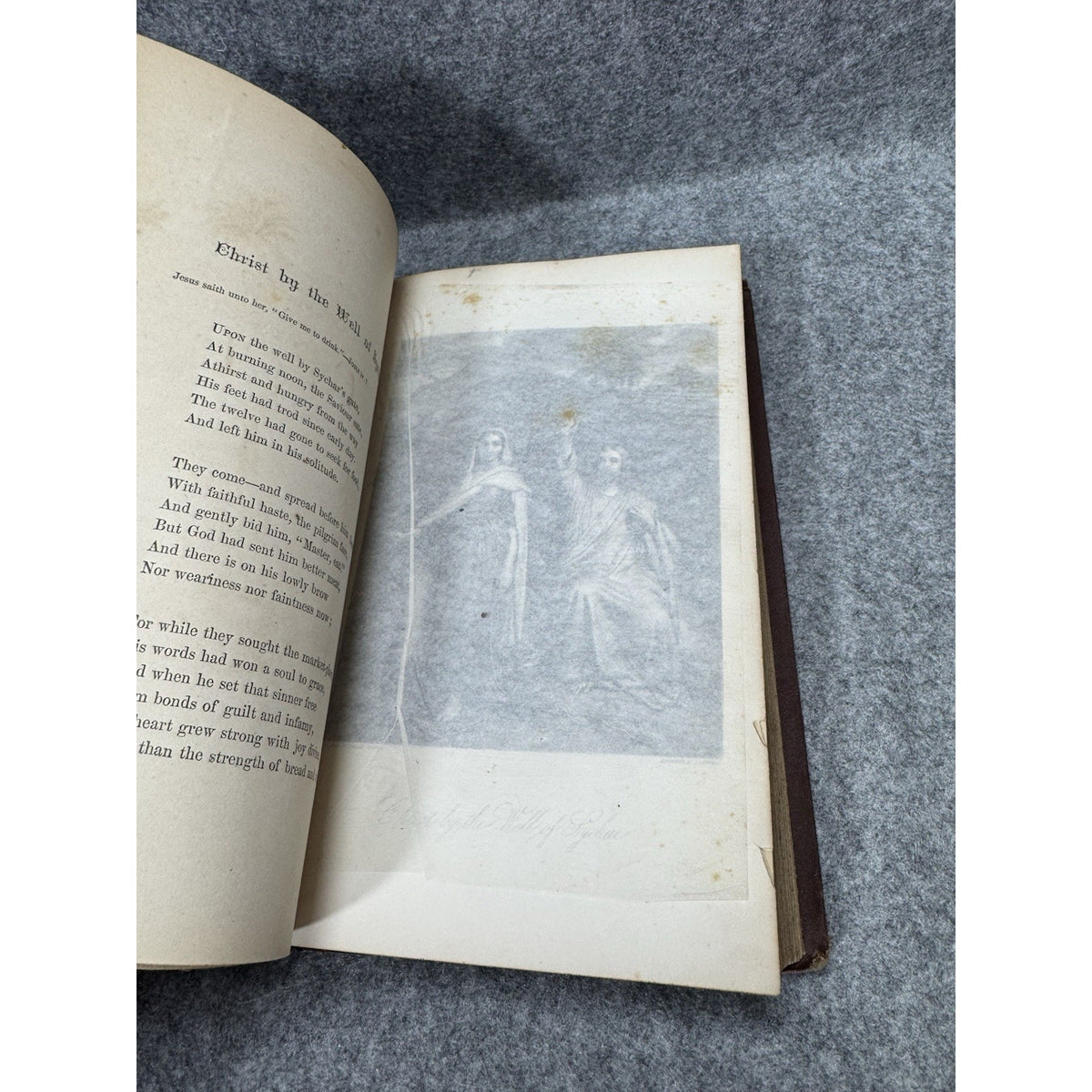 1867 Christ and the Twelve J G Holland Illustrated HC First Edition Religious