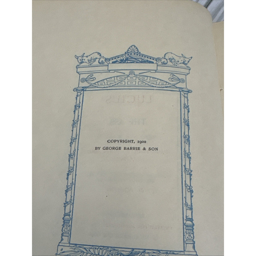 Antique Gems Greek Latin 1902 Limited Ed Vol V VI IX Barrie #432 Vellum