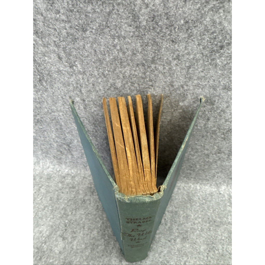 Vintage 1941 Reap The Wild Wind Thelma Strabel Historical Fiction HC