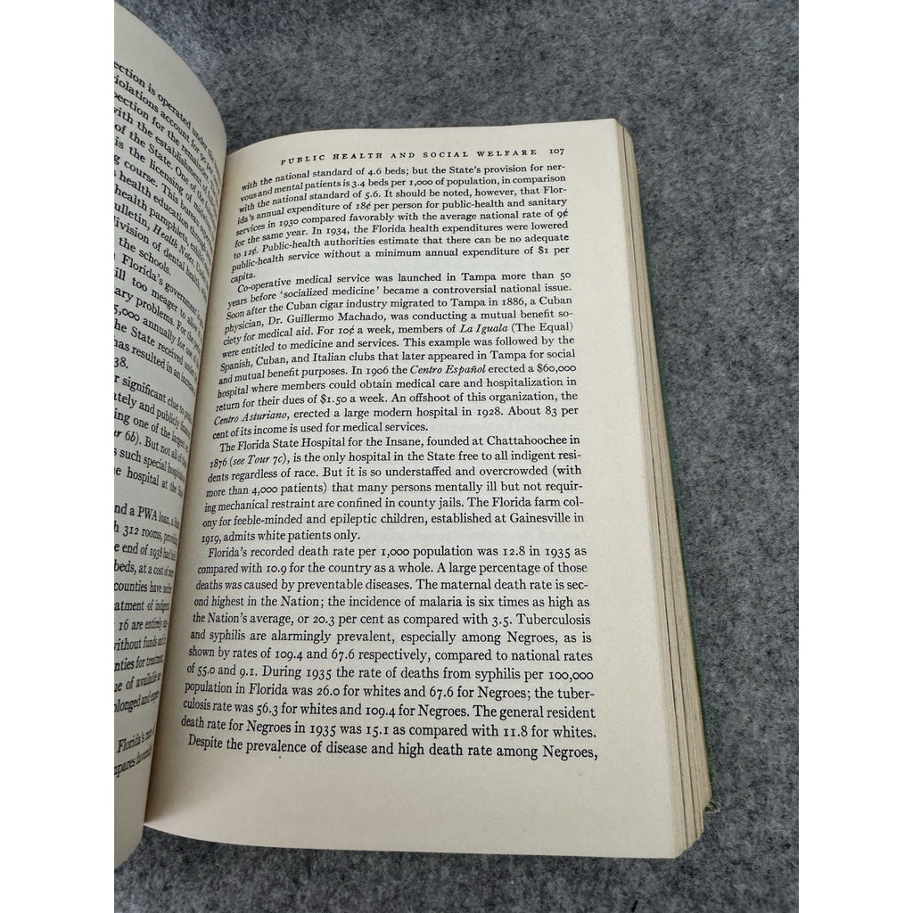 Florida A Guide to the Southernmost State HC 1940 WPA American Guide