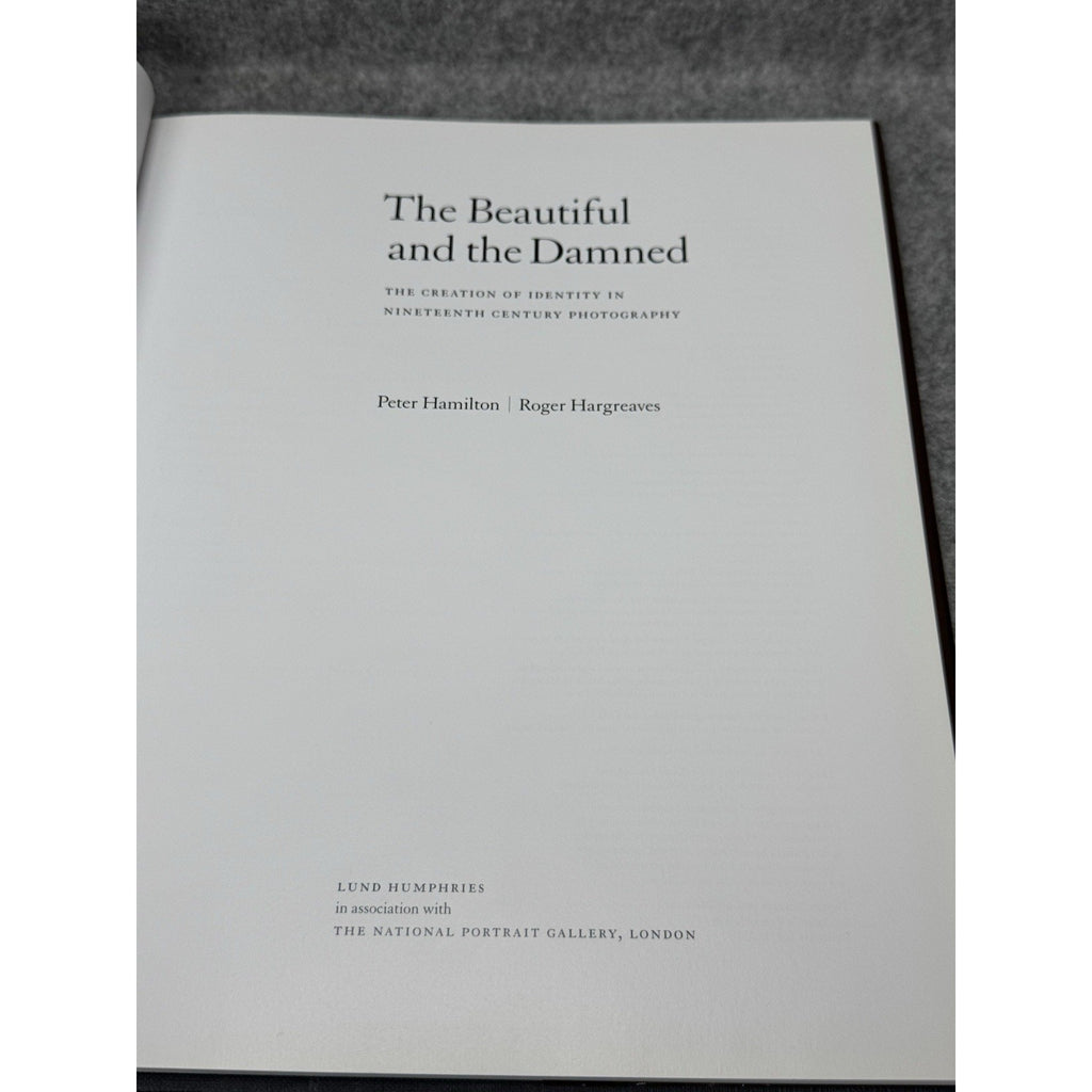 2001 The Beautiful and the Damned Photography First Edition Hardcover DJ
