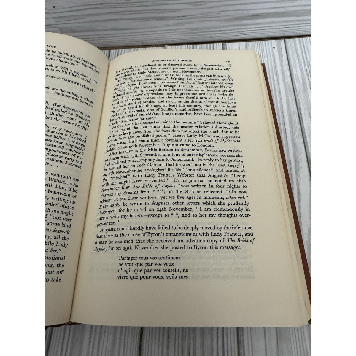 Lord Byron’s Wife Malcolm Elwin 1963 HC 1st American Edition Biography