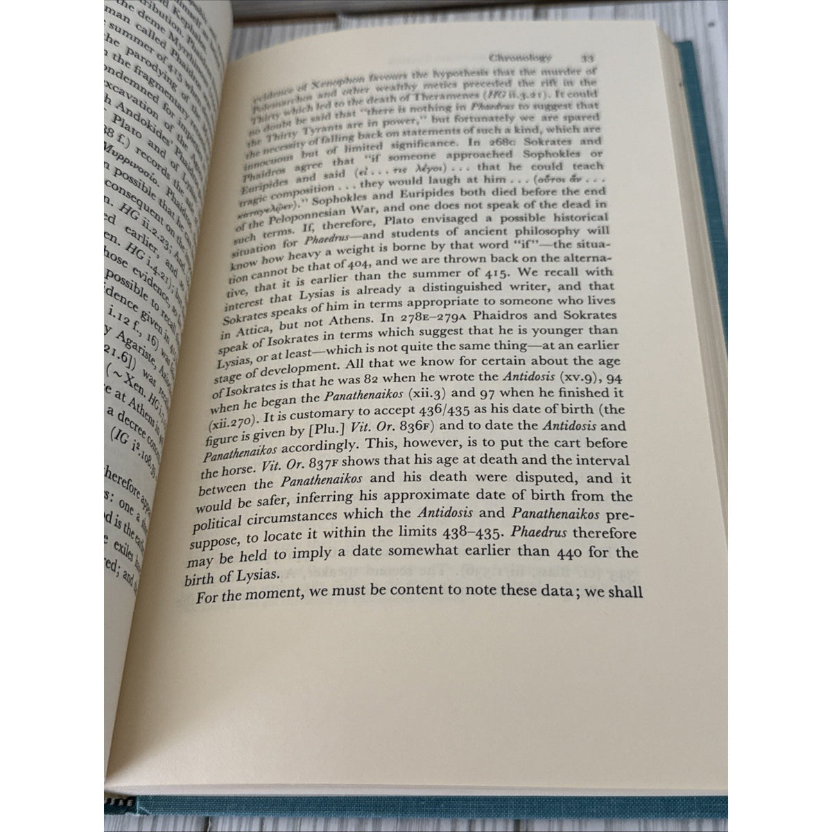 Lysias & the Corpus Lysiacum K.J. Dover 1968 Sather Classical Lectures Vol 39