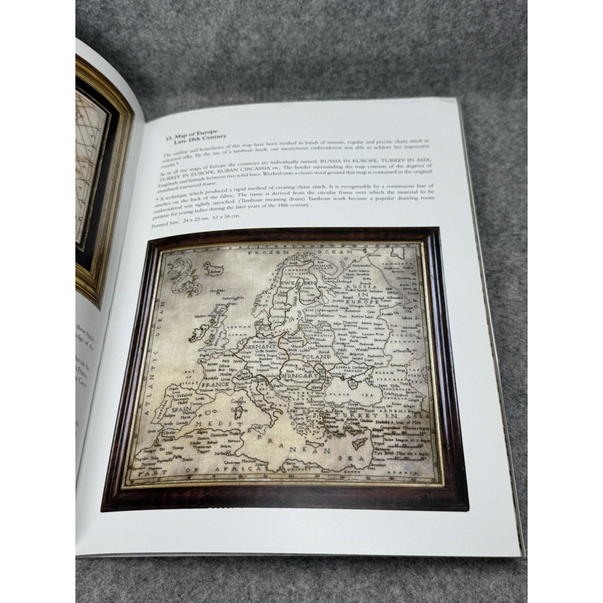 Samplers Mapped & Charted 2005 Witney Antiques Embroidery Map Catalog