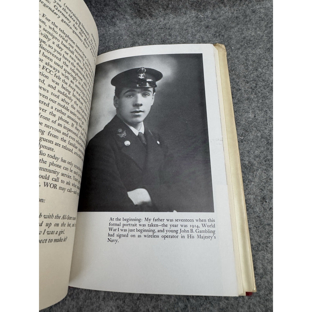 Signed Rambling With Gambling John Gambling 1972 HCDJ WOR Radio Memoir