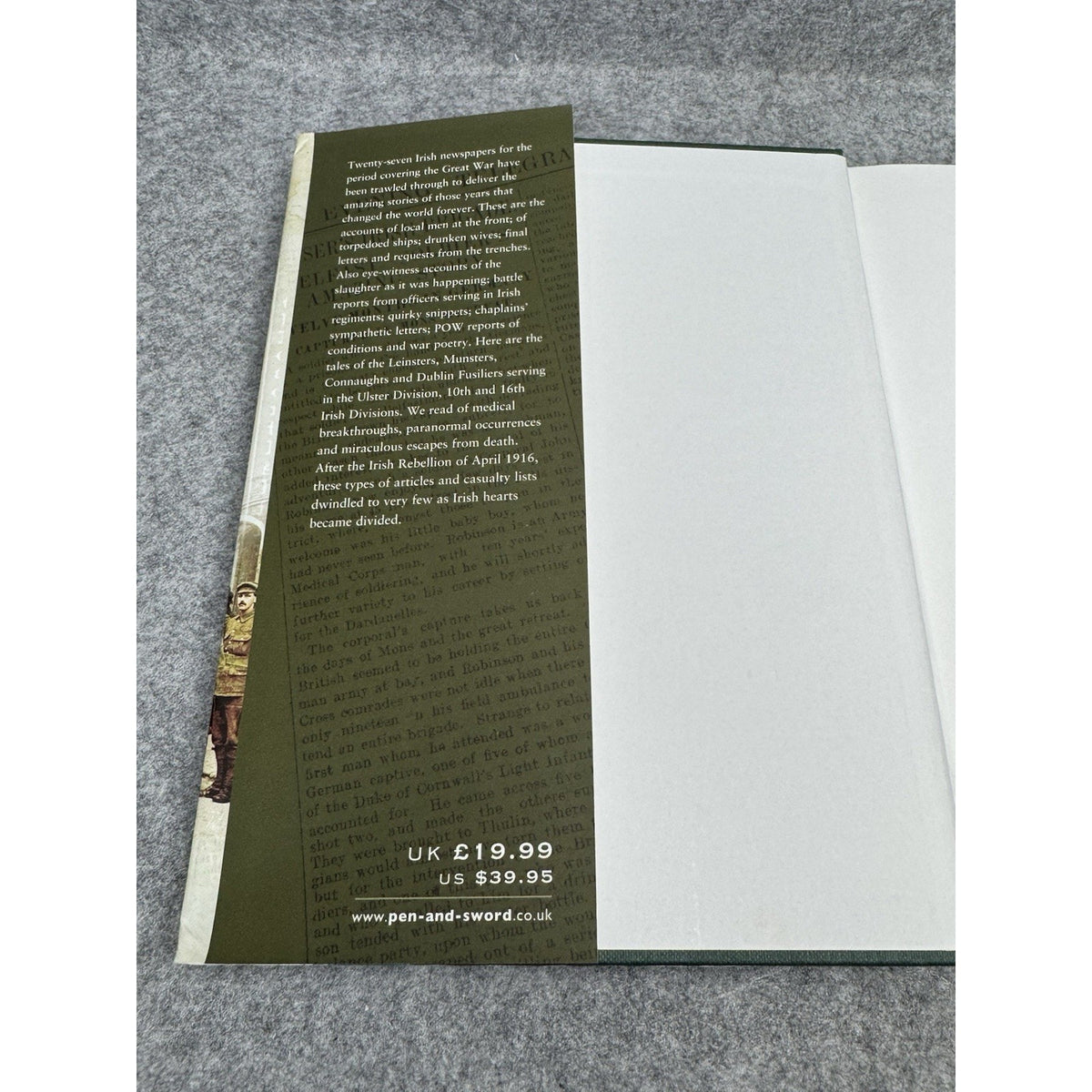 2014 Irishmen in the Great War Reports from the Front 1914 Burnell 1st Edition