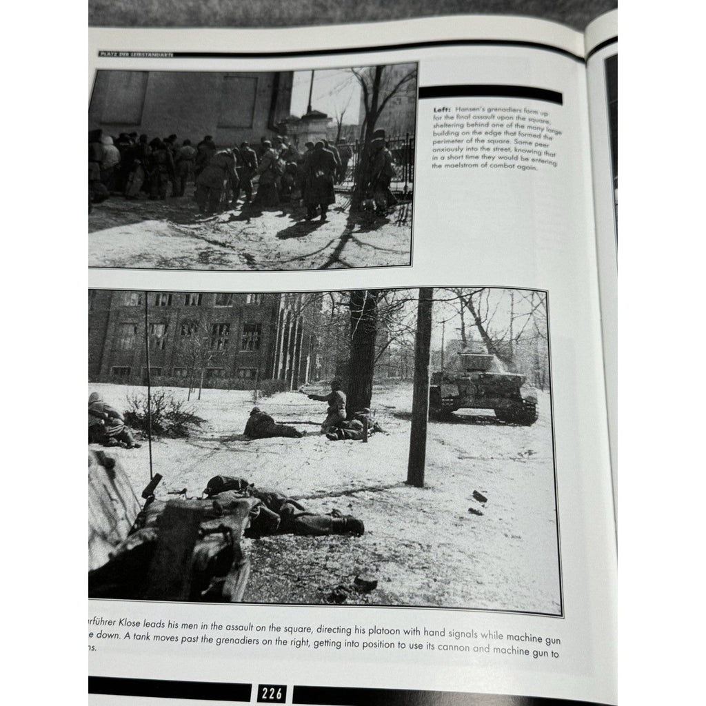 Platz der Leibstandarte 2002 Signed Nipe Spezzano #303 Kharkov WWII Hardcover DJ
