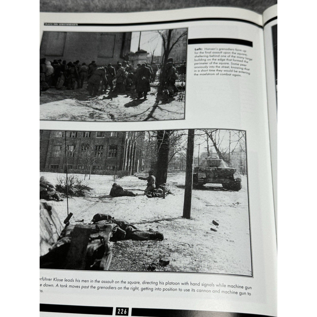 Platz der Leibstandarte 2002 Signed Nipe Spezzano #303 Kharkov WWII Hardcover DJ