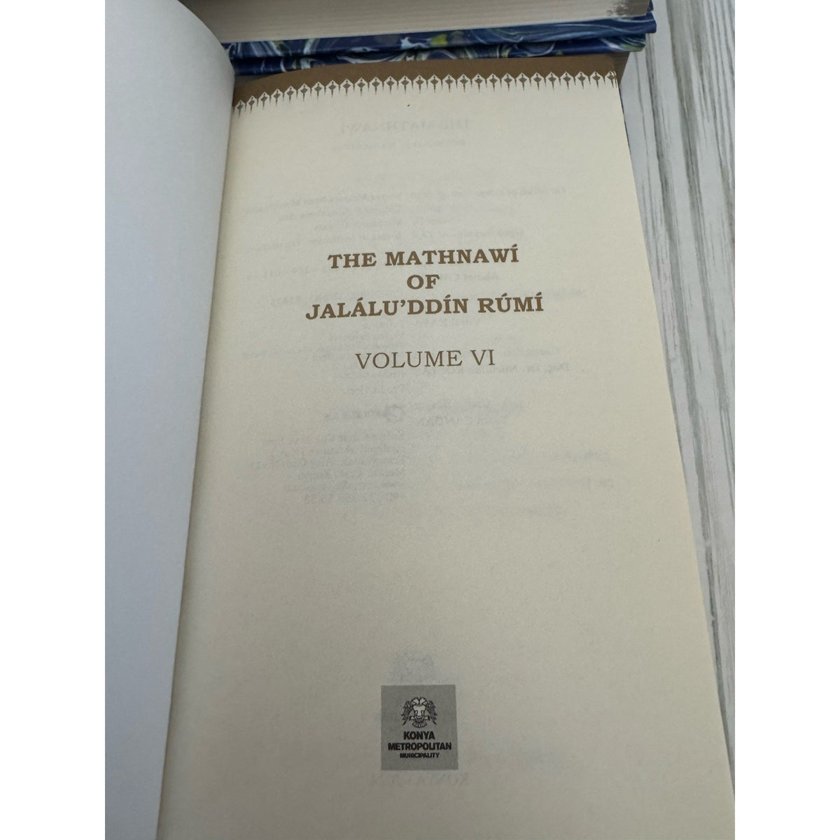 The Mathnawi of Rumi Vol II, IV, V, VI 2024 Konya HC Nicholson