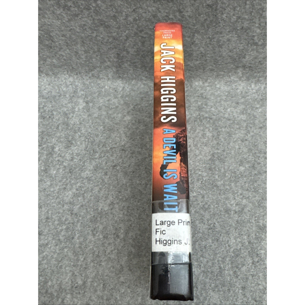 Devil Is Waiting by Jack Higgins (2012, Hardcover)