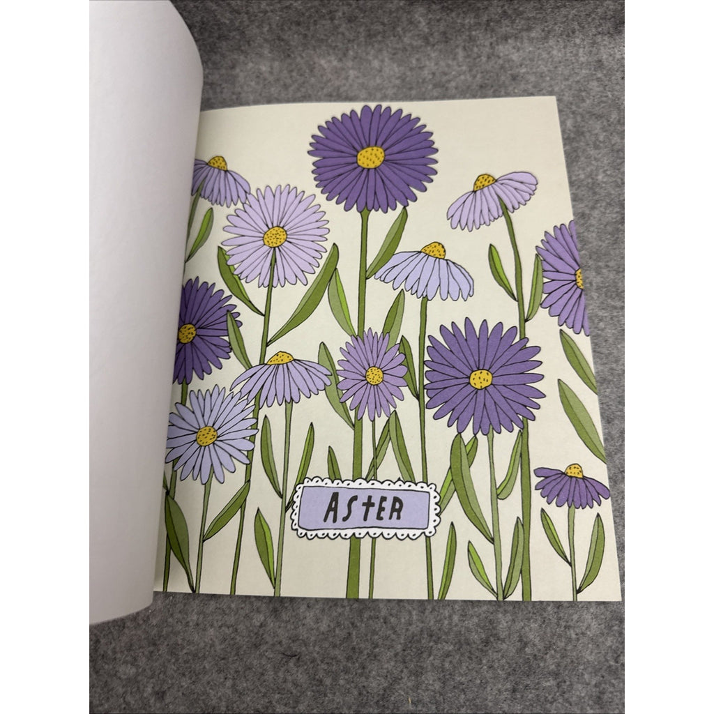 Just Add Color: Wildflowers 30 Original Illustrations to Color, Customize, and