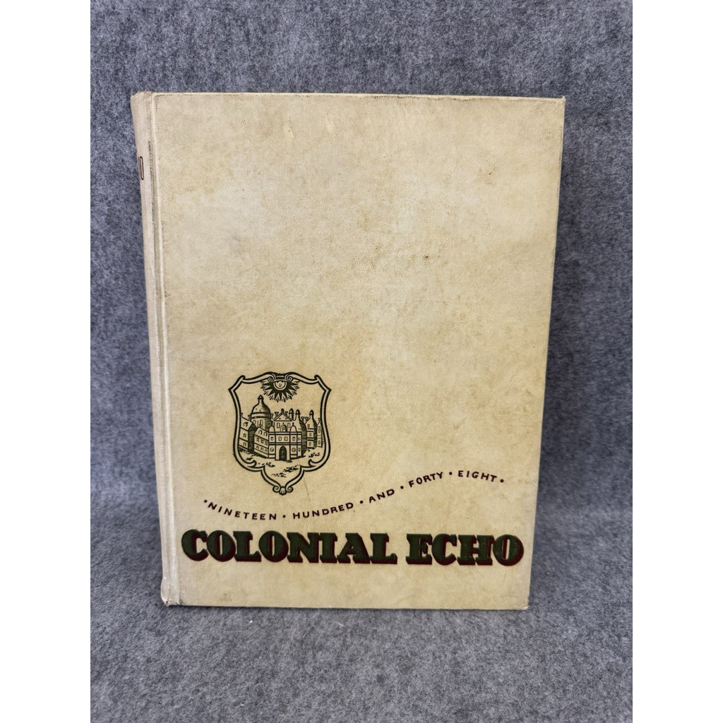 1948 Colonial Echo William & Mary College Yearbook Williamsburg VA HC