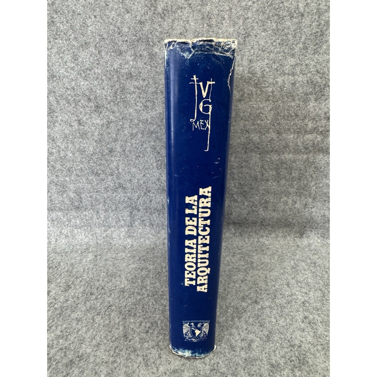 1988 Teoría de la Arquitectura José Villagrán García UNAM HC 1st Ed